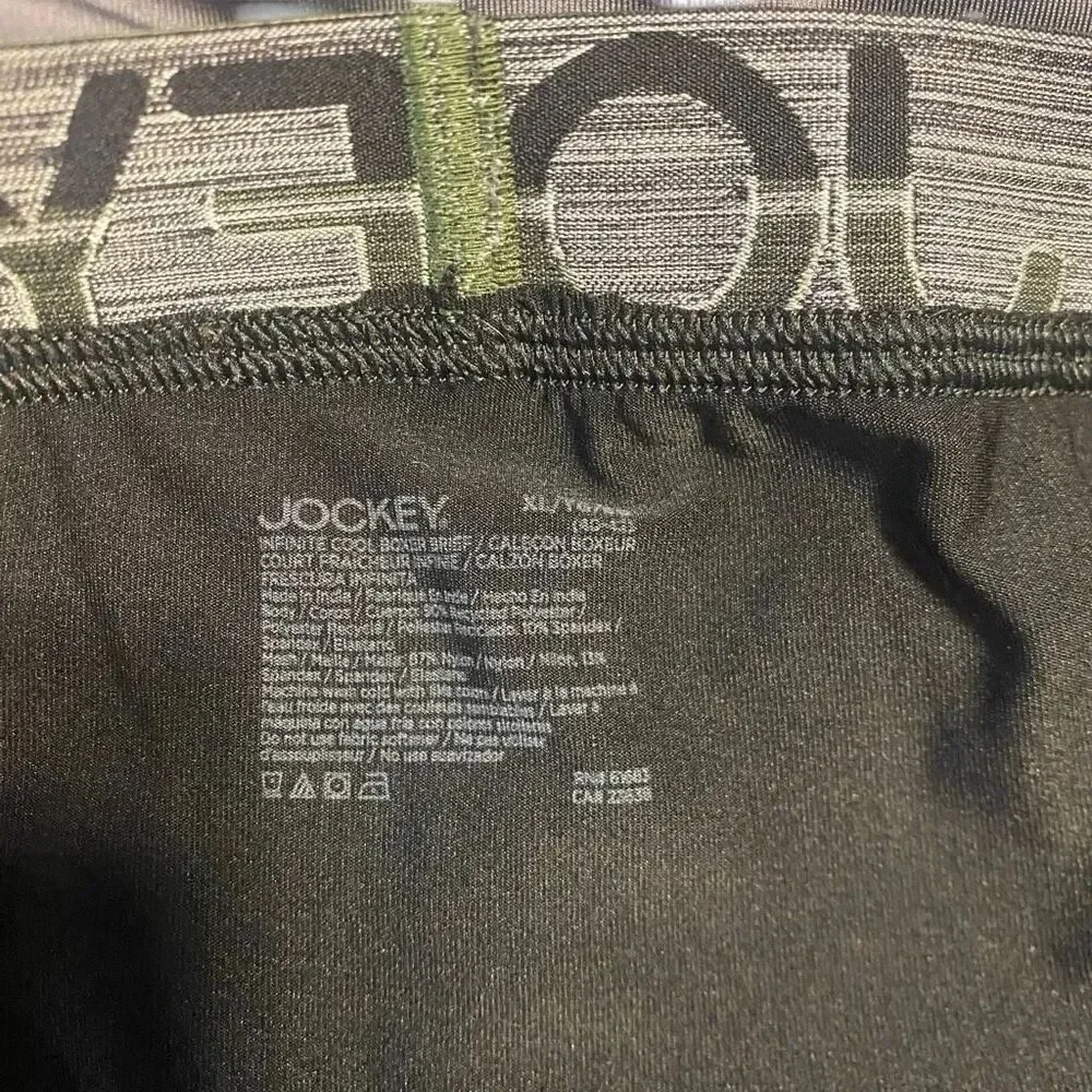 tommy john and Jockey boxer briefs set of 3 XL Black and grey